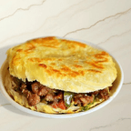 Best Crispy Burger with Cumin Beef and Green Pepper孜然牛肉夹馍 in Chapel Hill, NC